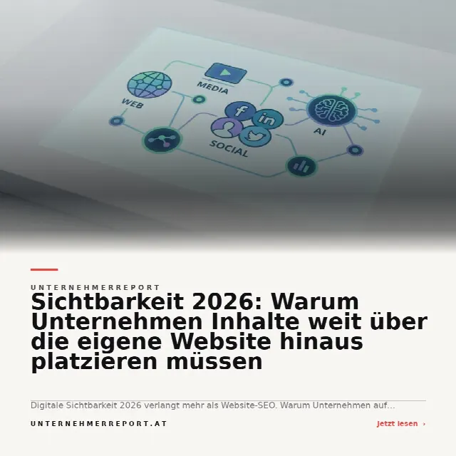 Share-Card fuer Digitale Sichtbarkeit 2026: Wie Unternehmen über die eigene Website hinaus gefunden werden