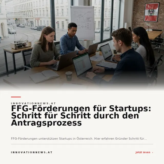 Share-Card fuer FFG-Förderungen für Startups: Schritt für Schritt durch den Antragsprozess