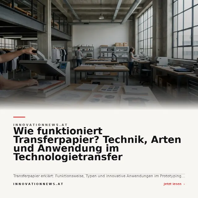 Share-Card fuer Wie funktioniert Transferpapier? Technik, Arten und Anwendung im Technologietransfer