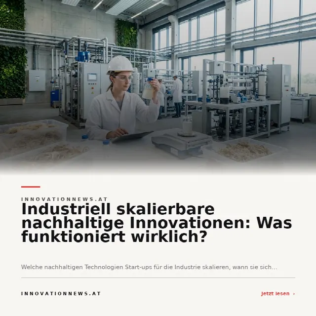 Share-Card fuer Industriell skalierbare nachhaltige Innovationen: Was funktioniert wirklich?