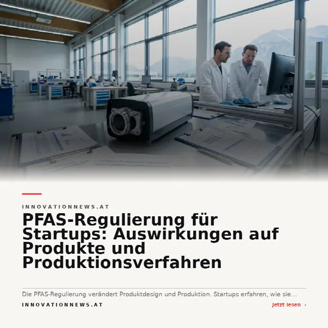 Share-Card fuer PFAS-Regulierung für Startups: Auswirkungen auf Produkte und Produktionsverfahren