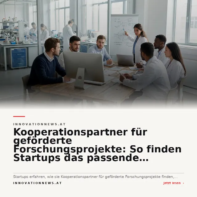 Share-Card fuer Kooperationspartner für geförderte Forschungsprojekte: So finden Startups das passende Konsortium