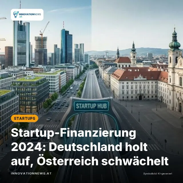 Share-Card fuer Startup-Finanzierung 2024: Deutschland holt auf, Österreich schwächelt
